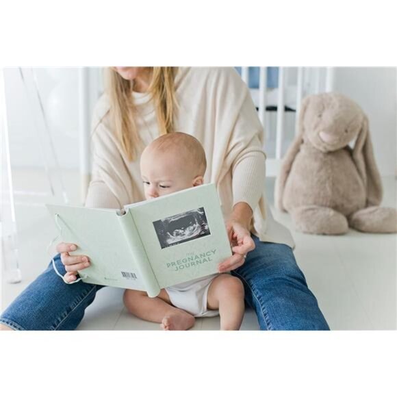 My Pregnancy Journal, Keepsake Pregnancy Memory Book with Sonogram Photo Insert - Picture 7 of 8